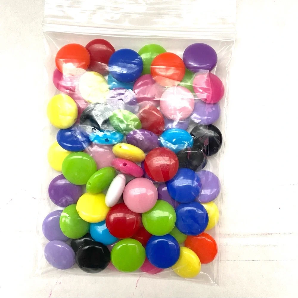 Colorful Bead Set for Jewelry Making or Party Decorations